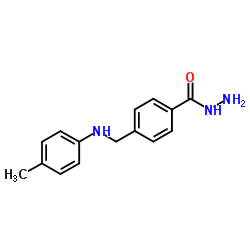 4-{[(4-Methylphenyl)amino]methyl}benzohydrazide图片