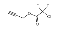 prop-2-ynyl chlorodifluoroacetate Structure