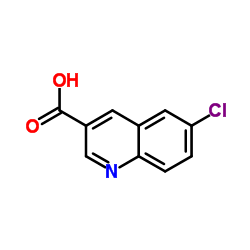 6-Chloroquinoline-3-carboxylic acid structure