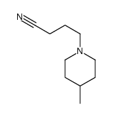 4-(4-methylpiperidin-1-yl)butanenitrile结构式