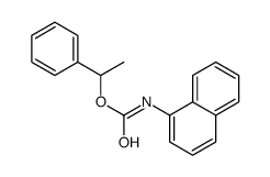 Carbamic acid, 1-naphthalenyl-, 1-phenylethyl ester (9CI) picture