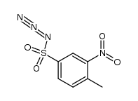 4-methyl-3-nitrobenzenesulfonyl azide Structure