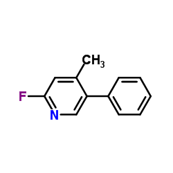 2-Fluoro-4-methyl-5-phenylpyridine picture