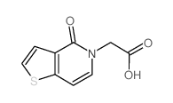 2-(4-OXOTHIENO[3,2-C]PYRIDIN-5(4H)-YL)ACETIC ACID Structure