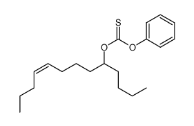 O-phenyl O-(Z)-9-tridecen-5-yl thionocarbonate Structure