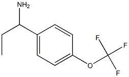 1-(4-(Trifluoromethoxy)phenyl)propan-1-amine Structure