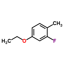 4-Ethoxy-2-fluorotoluene structure