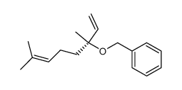 (R)-Benzyl linalyl ether Structure