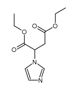 diethyl 2-(1H-imidazol-1-yl)succinate结构式