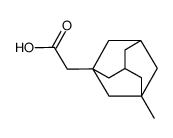 3-methyltricyclo[3.3.1.13,7]decan-1-ylacetic acid structure