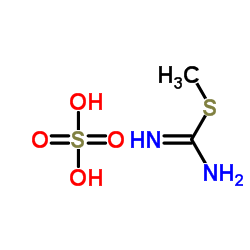 Carbamimidothioic acid, Methyl ester, sulfate Structure