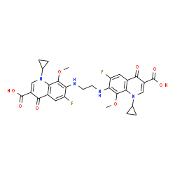 Gatifloxacin Dimer 4结构式