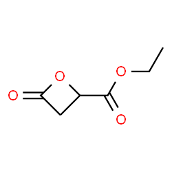 2-Oxetanecarboxylicacid,4-oxo-,ethylester(9CI) Structure