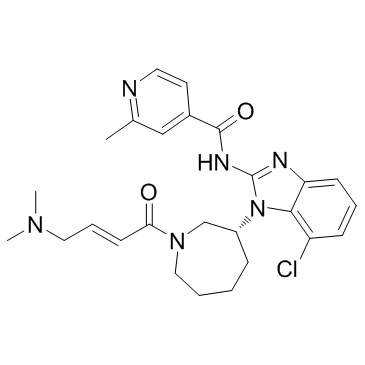 那扎替尼结构式