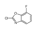 2-氯-7-氟苯并[d]噁唑结构式