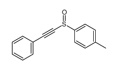 1-methyl-4-[(S)-2-phenylethynylsulfinyl]benzene结构式