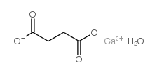 CALCIUMSUCCINATE,MONOHYDRATE Structure