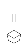 Tricyclo[4.1.0.02,7]heptane, 1-(1-propynyl)- (9CI)结构式