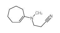 Propanenitrile,3-(1-cyclohepten-1-ylmethylamino)- picture