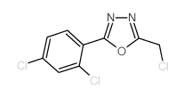 2-(Chloromethyl)-5-(2,4-dichlorophenyl)-1,3,4-oxadiazole picture