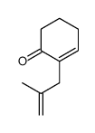 2-(2-Methyl-2-propenyl)-2-cyclohexen-1-one结构式