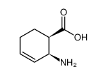 cis-2-amino-cyclohex-3-enecarboxylic acid Structure