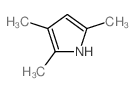 1H-Pyrrole,2,3,5-trimethyl- Structure