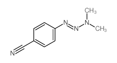 Benzonitrile,4-(3,3-dimethyl-1-triazen-1-yl)- Structure