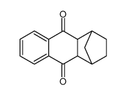 1,2,3,4,4a,9a-Hexahydro-1,4-methanoanthracene-9,10-dione结构式