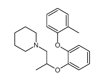 1-[2-[o-(o-Tolyloxy)phenoxy]propyl]piperidine picture