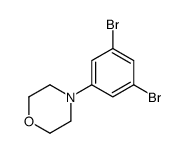 4-(3,5-Dibromophenyl)morpholine structure