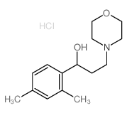 4-Morpholinepropanol, a-(2,4-dimethylphenyl)-,hydrochloride (1:1) picture