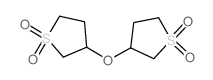 Thiophene,3,3'-oxybis[tetrahydro-, 1,1,1',1'-tetraoxide结构式