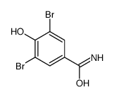 3,5-dibromo-4-hydroxybenzamide Structure