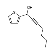 1-(thiophen-2-yl)hept-2-yn-1-ol Structure