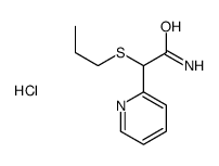 2-Pyridineacetamide, alpha-propylthio-, hydrochloride picture