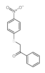 Acetophenone, 2-[(p-nitrophenyl)thio]- picture