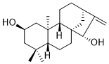 2β,15α-Dihydroxy-ent-kaur-16-ene结构式