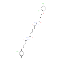 N'1,N'6-Bis[4-(2,4-dichlorophenoxy)butanoyl]hexanedihydrazide picture