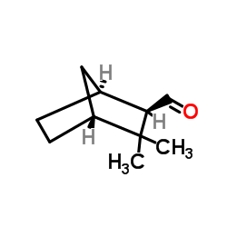 Bicyclo[2.2.1]heptane-2-carboxaldehyde, 3,3-dimethyl-, (1S,2R,4R)- (9CI) structure