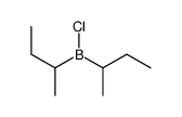 di(butan-2-yl)-chloroborane Structure