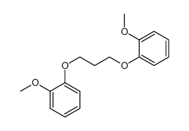 1-methoxy-2-[3-(2-methoxyphenoxy)propoxy]benzene结构式