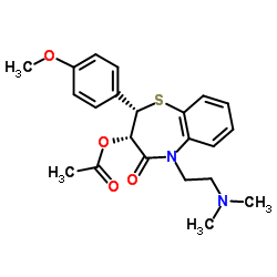 Diltiazem Structure