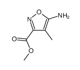 methyl 5-amino-4-methyl-1,2-oxazole-3-carboxylate Structure