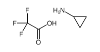 cyclopropanamine,2,2,2-trifluoroacetic acid Structure