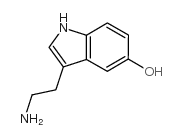 5-羟基色胺结构式