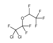 1,1-dichloro-1,2,2-trifluoro-2-(1,2,2,2-tetrafluoroethoxy)ethane Structure