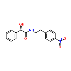 (alphaR)-alpha-Hydroxy-N-[2-(4-nitrophenyl)ethyl]benzeneacetamide picture