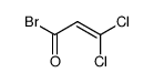 3,3-dichloro-acryloyl bromide结构式