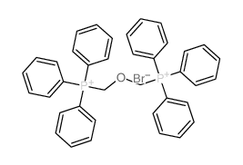 triphenyl-(triphenylphosphaniumylmethoxymethyl)phosphanium结构式